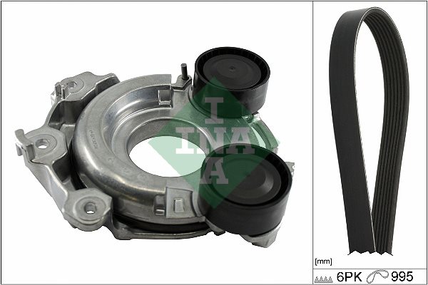 Zestaw paska wieloklinowego do Mazdy, 529 0563 10, INA w ofercie sklepu e-autoparts.pl 